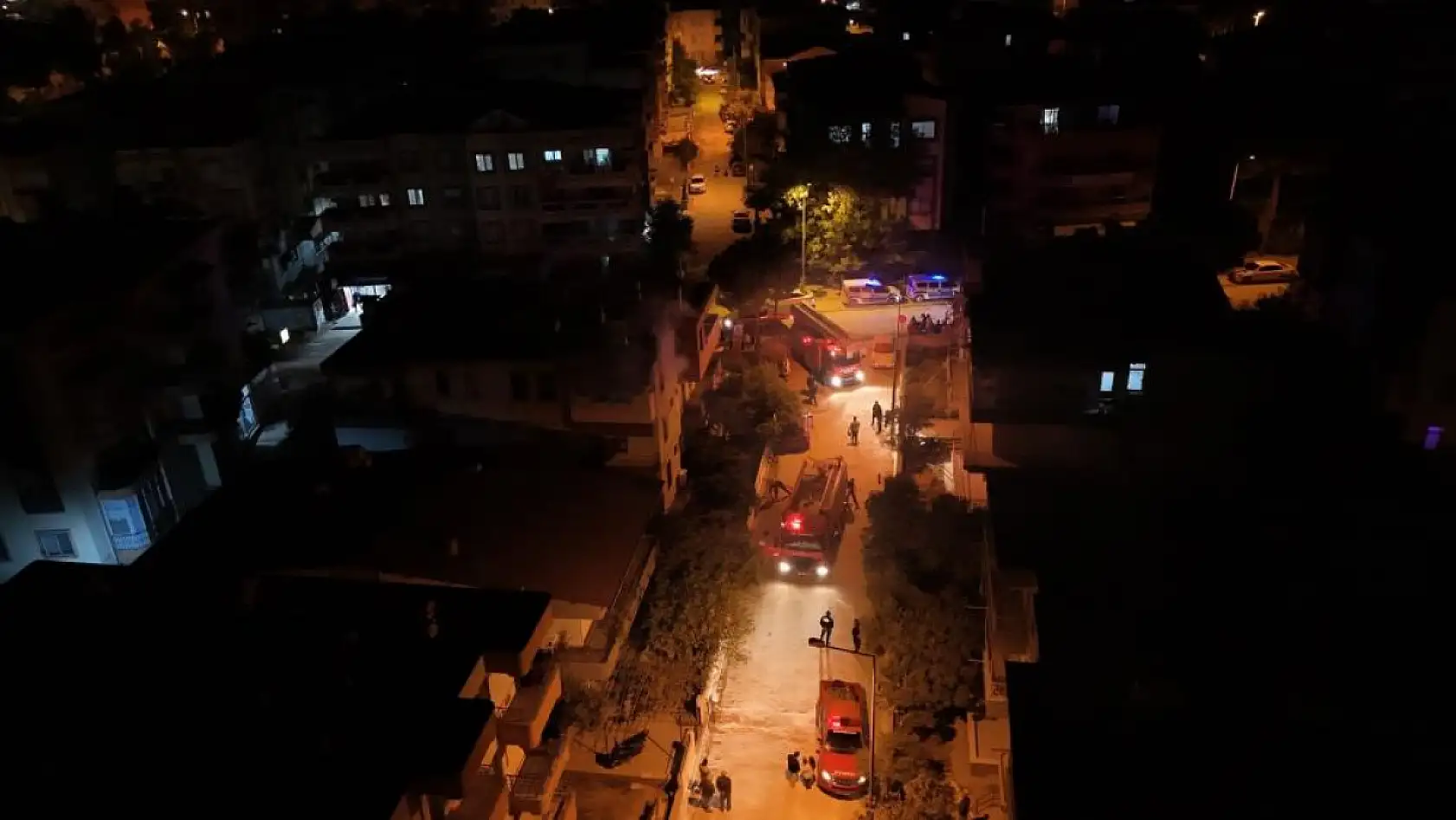 Muğla'da devrilen elektrikli soba yangın çıkarttı