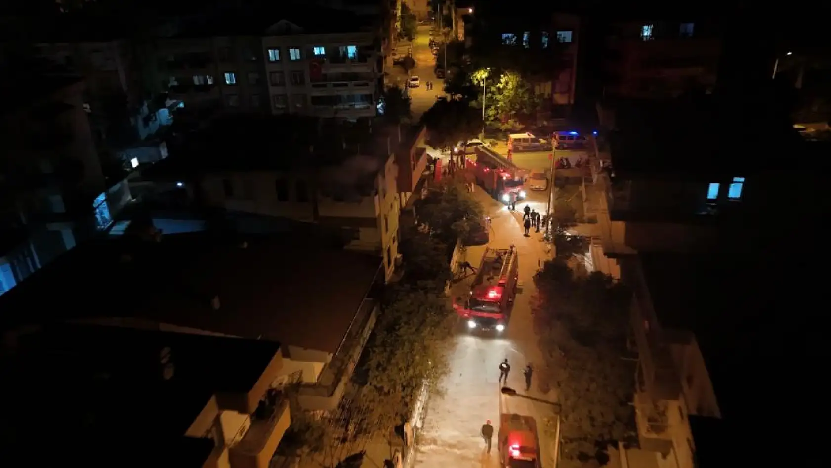 Muğla'da devrilen elektrikli soba yangın çıkarttı