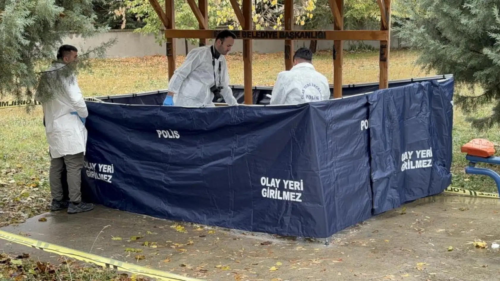 46 yaşındaki kadın parkta ölü bulundu