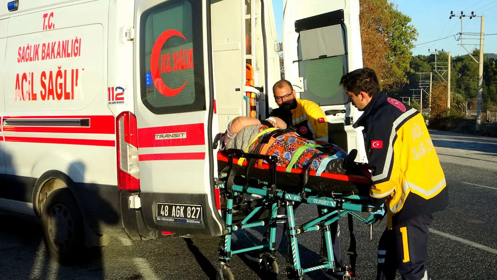 Menteşe'de trafik kazası: 4 yaralı