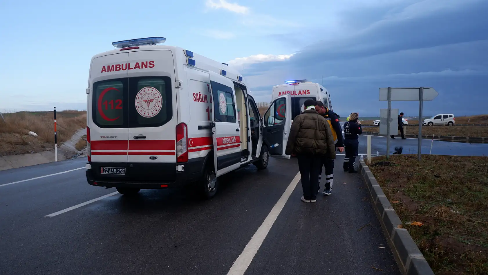 Sağanak yağış kazayı beraberinde getirdi: 3 yaralı