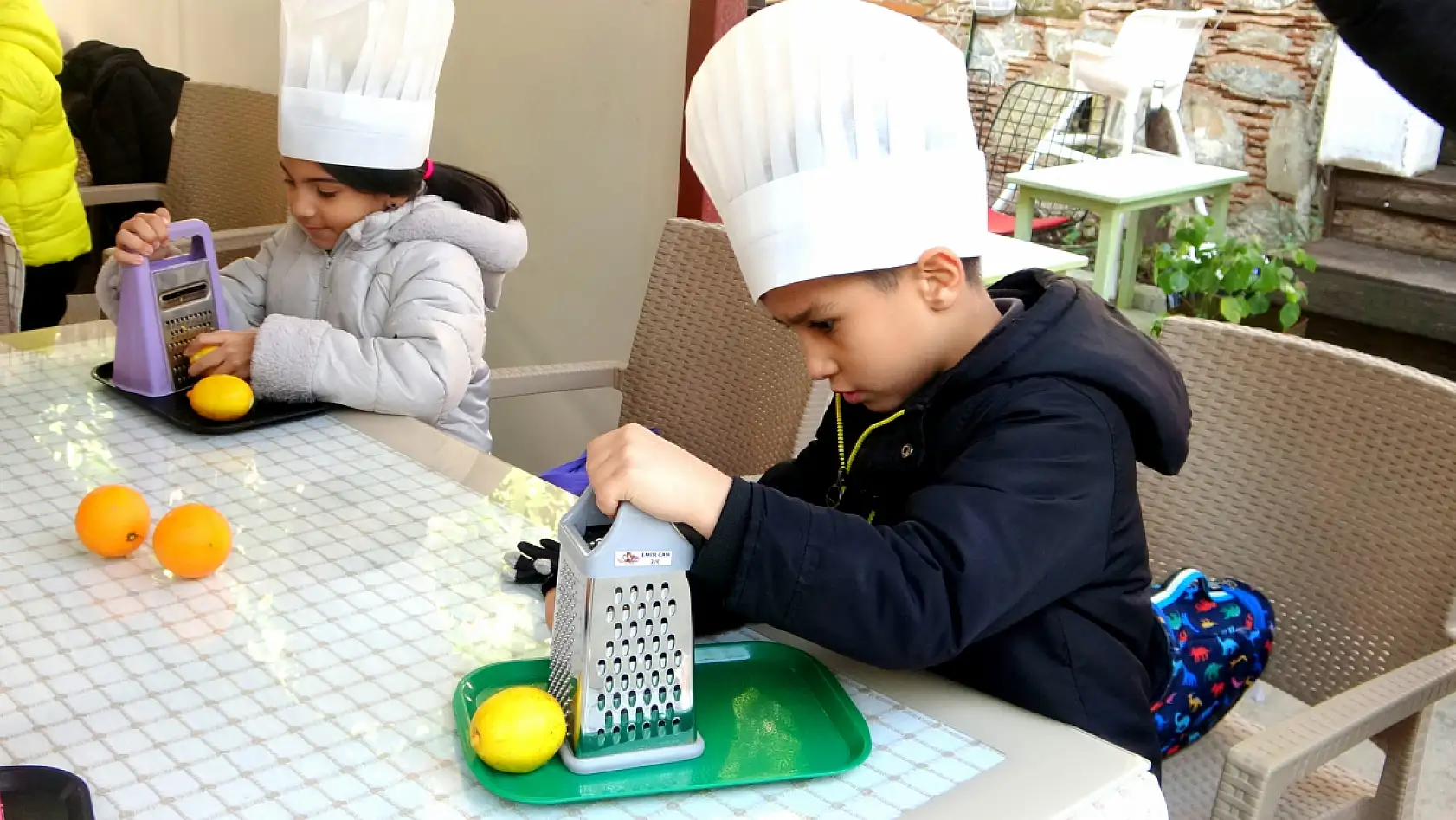 Muğla'da Yerli Malı Haftası'nda öğrencilere limonata eğitimi