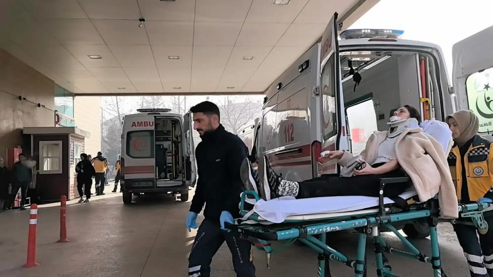 Feci trafik kazası 3 yaralı