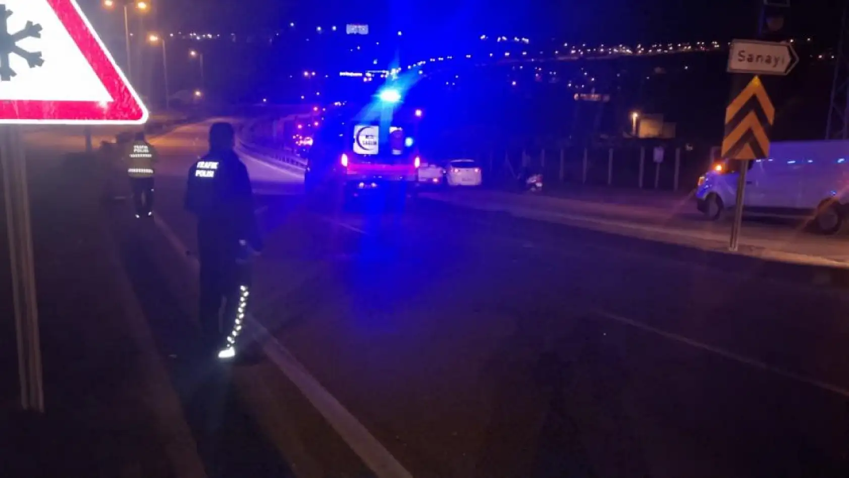 Otomobilin çarptığı yaya öldü