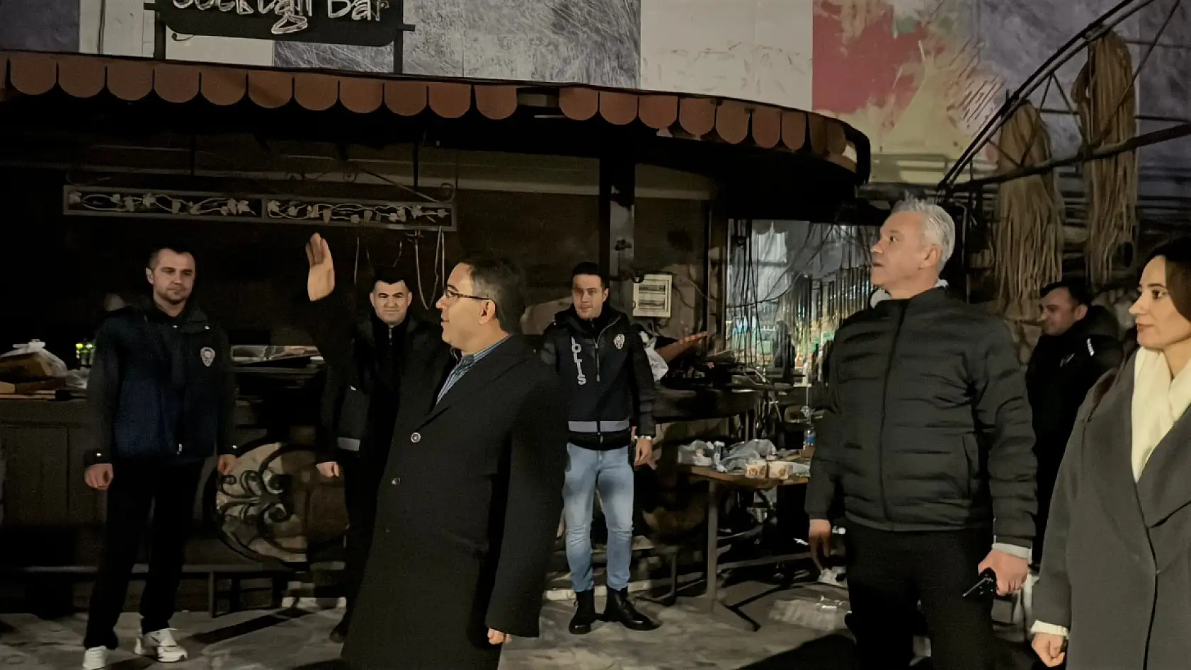 Kaymakam Kaya'dan yeni yıl denetimi