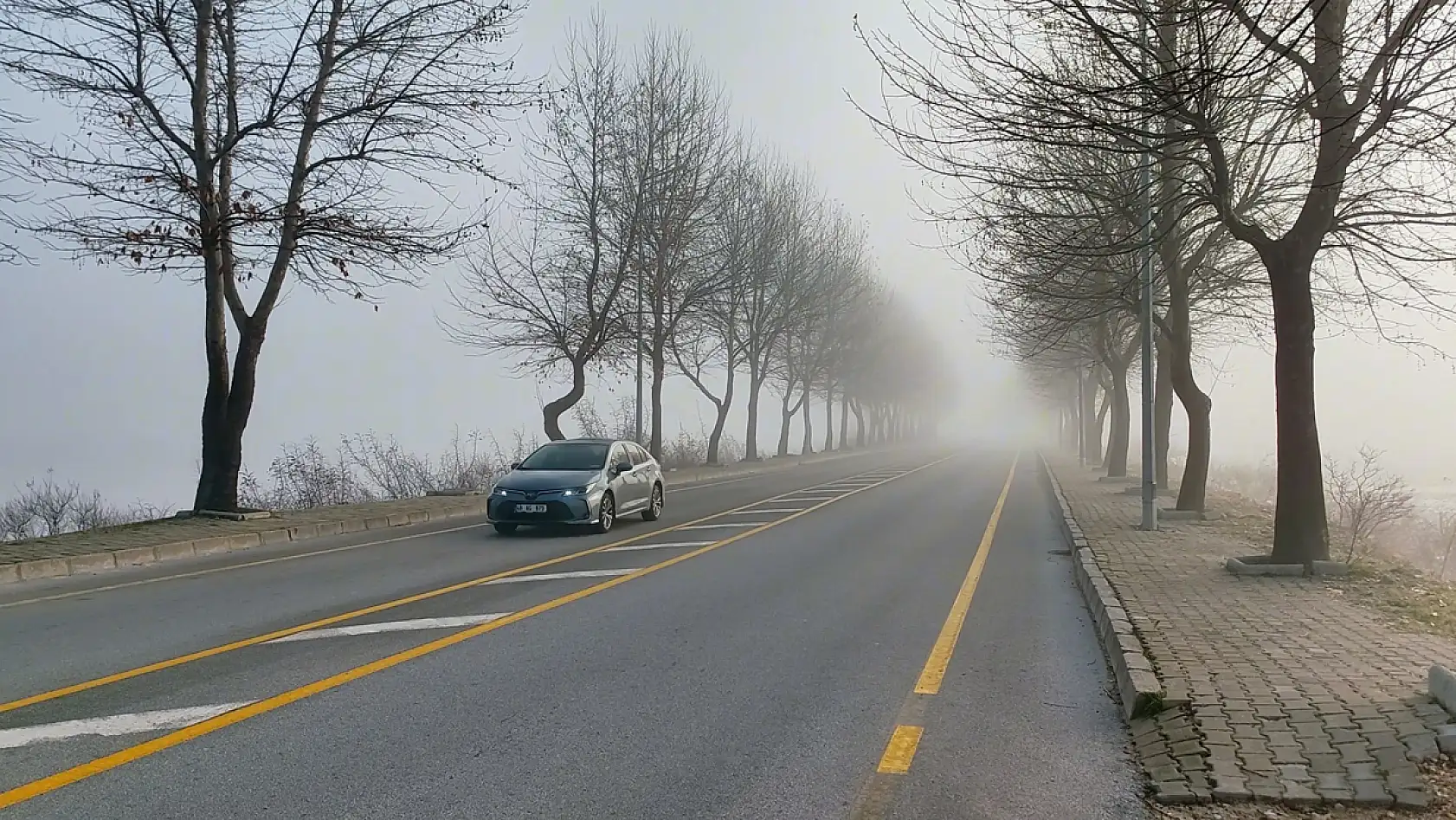 Muğla'da sis bulutu görsel şölen sundu