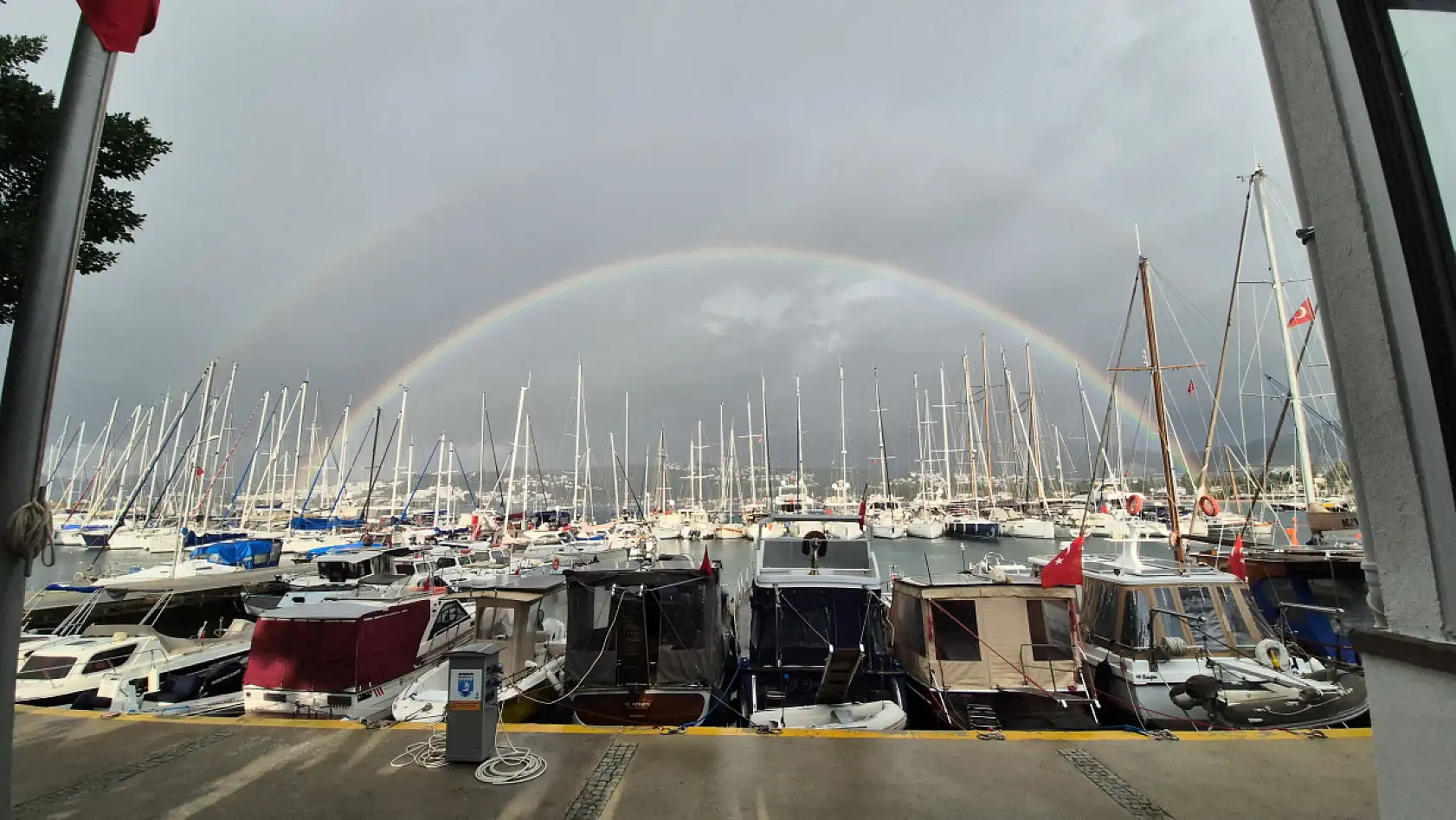 Bodrum Bitez Koyu'nda tekne battı