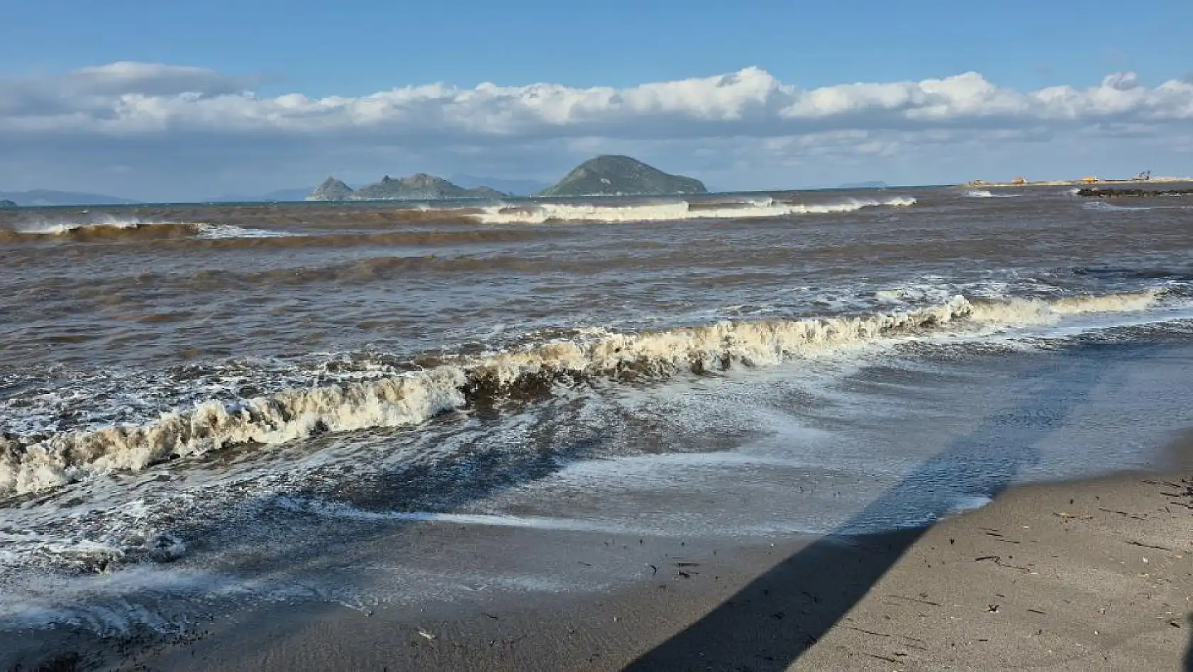 Bodrum'da fırtına etkili oluyor