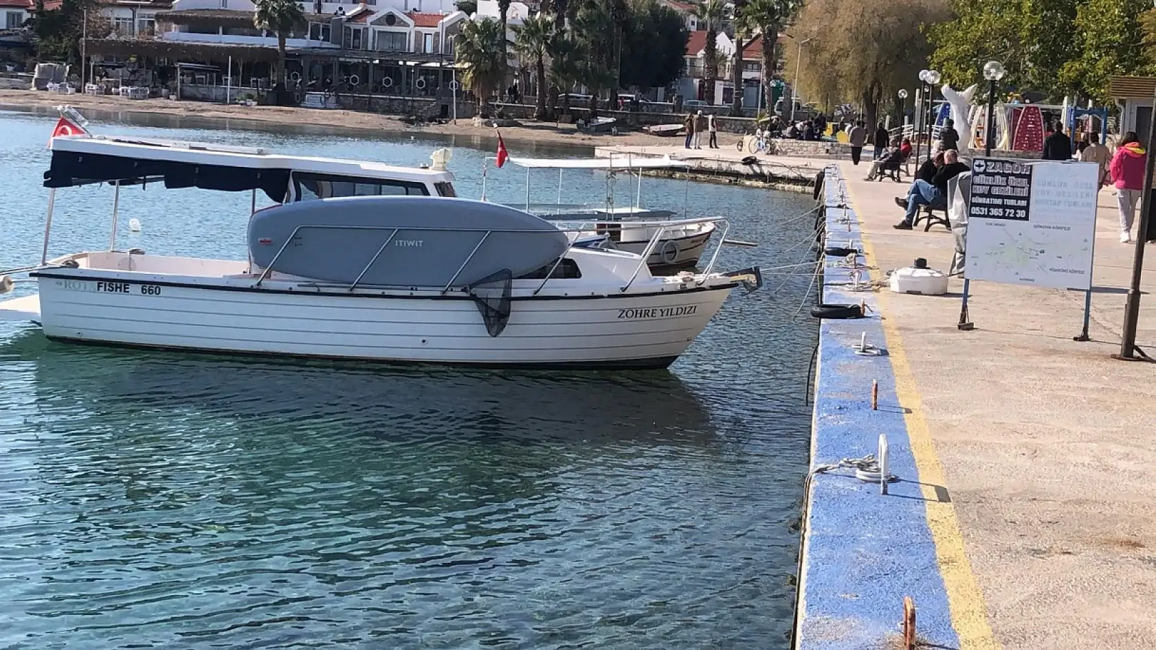 Datçalılar güneşin tadını sahilde çıkardı