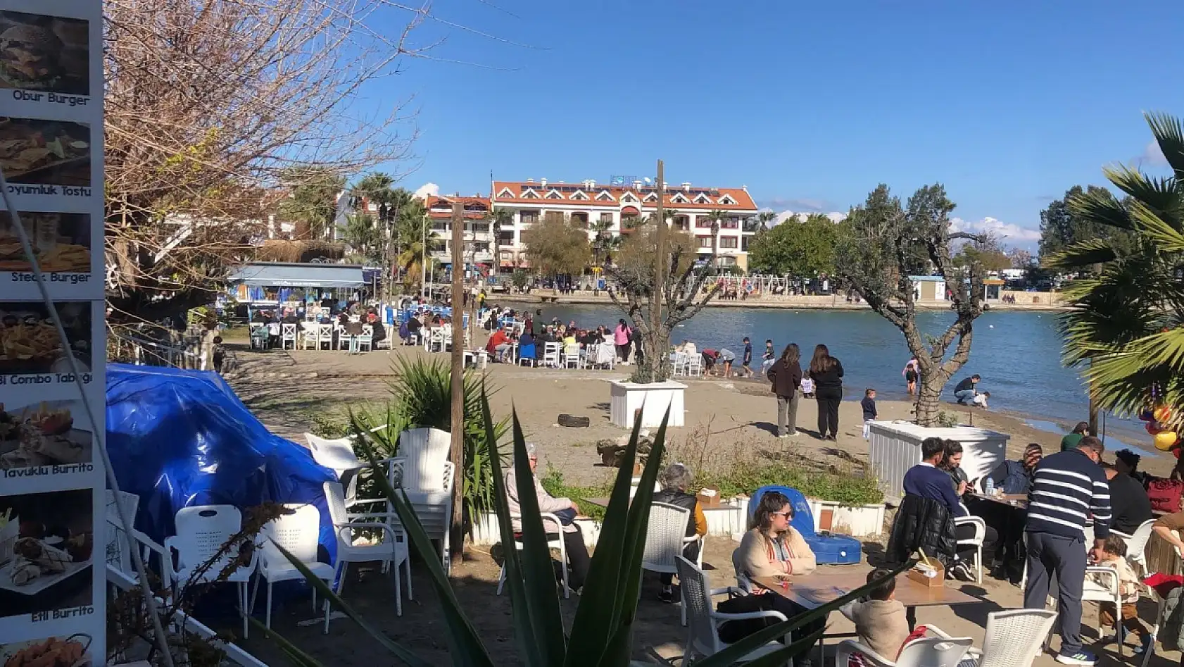 Datça'da festival yoğunluğu sahillere taştı