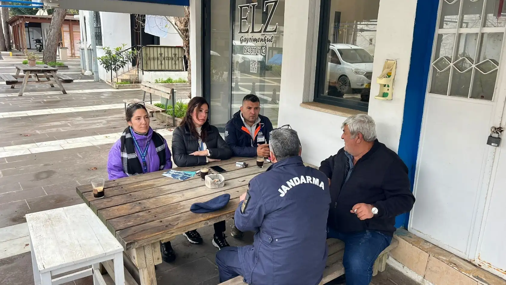 Bodrum'da afetlere karşı ortak çalışma