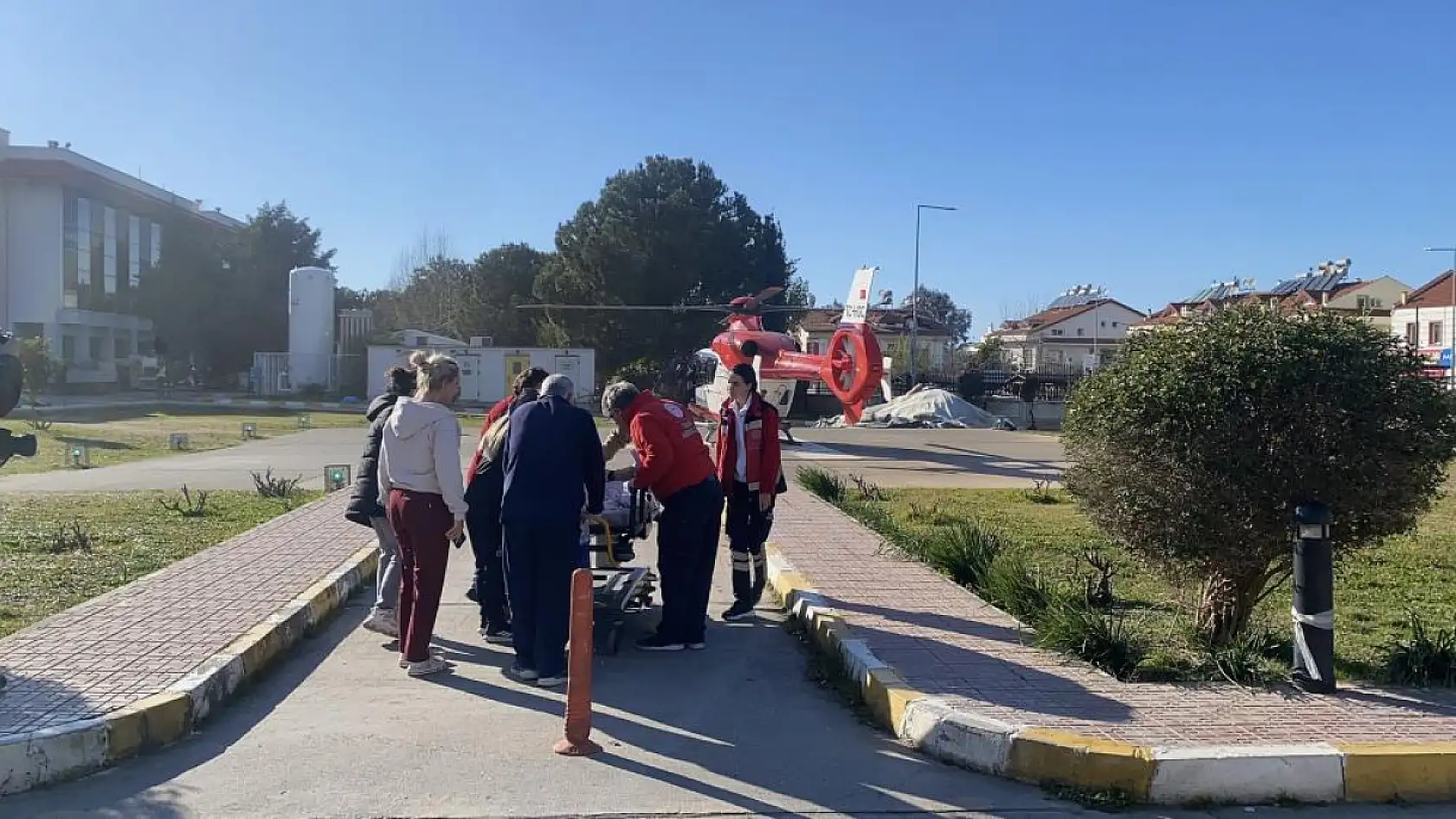Fethiye'de feci olay! Araç yangınında 5 yaşındaki çocuk ağır yaralandı