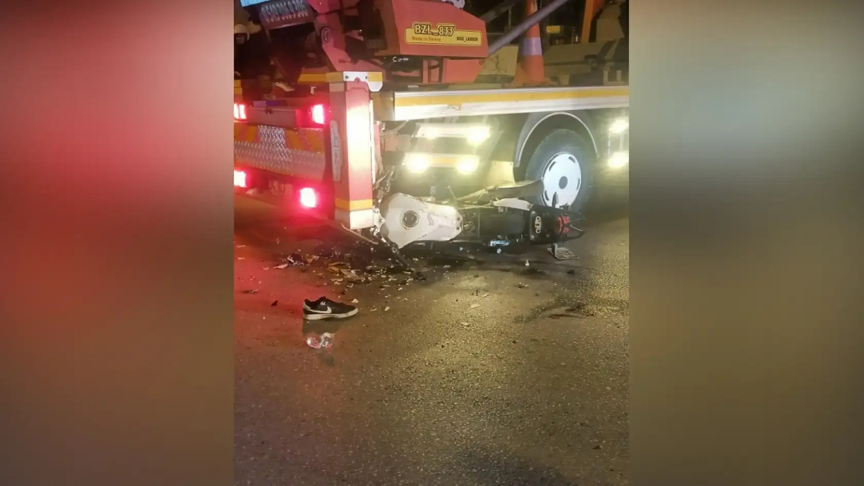 Denizli'de feci kaza! Genç motosiklet sürücüsü hayatını kaybetti