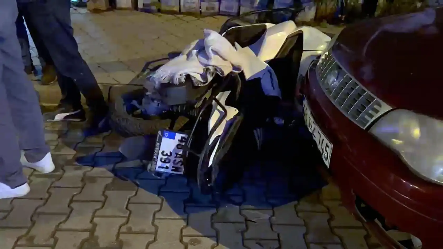 Fethiye'de trafik kazası: Motosiklet sürücüsü hayatını kaybetti