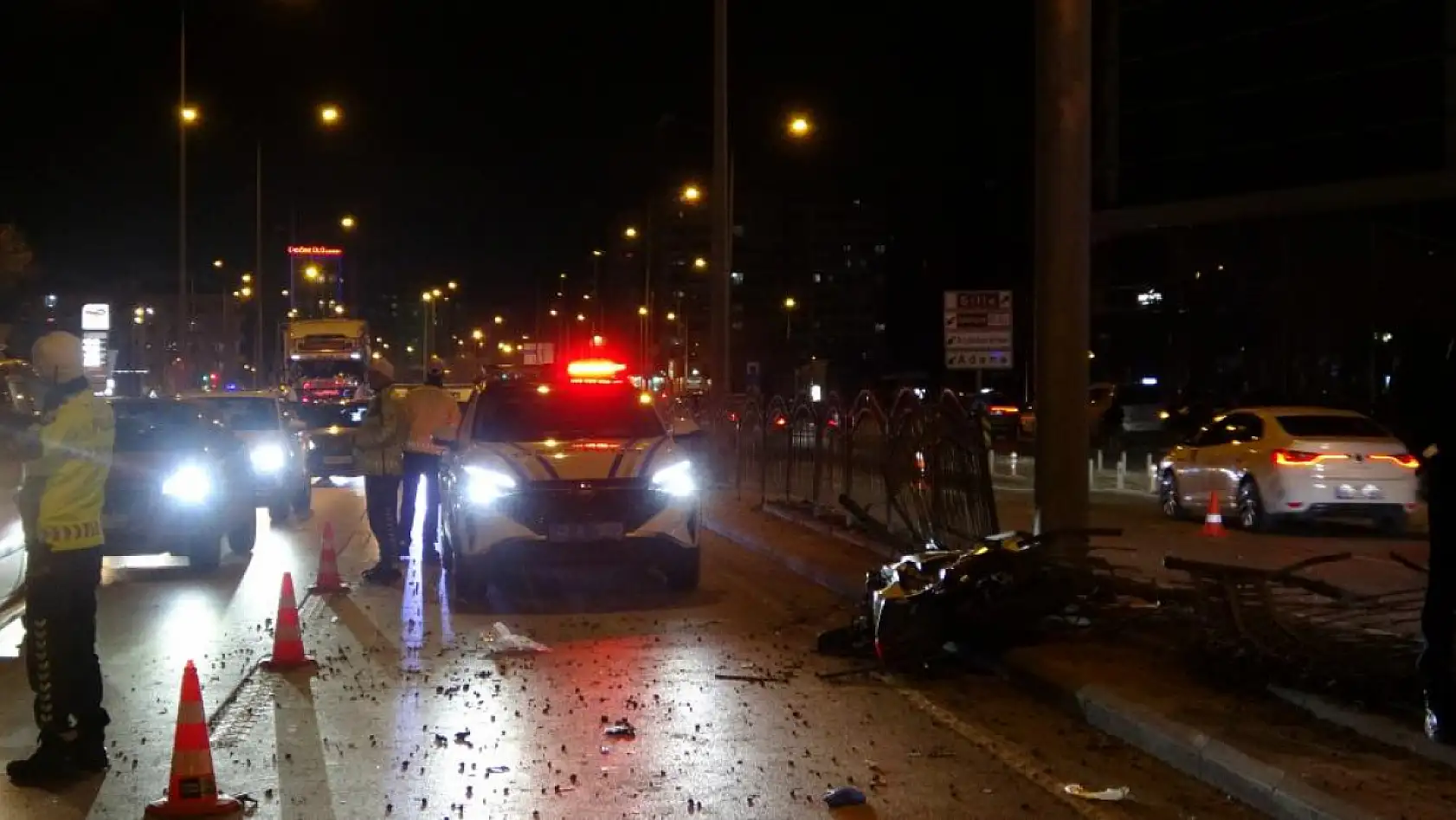 Motosiklet yarışı faciası! 1 ölü, 1 ağır yaralı