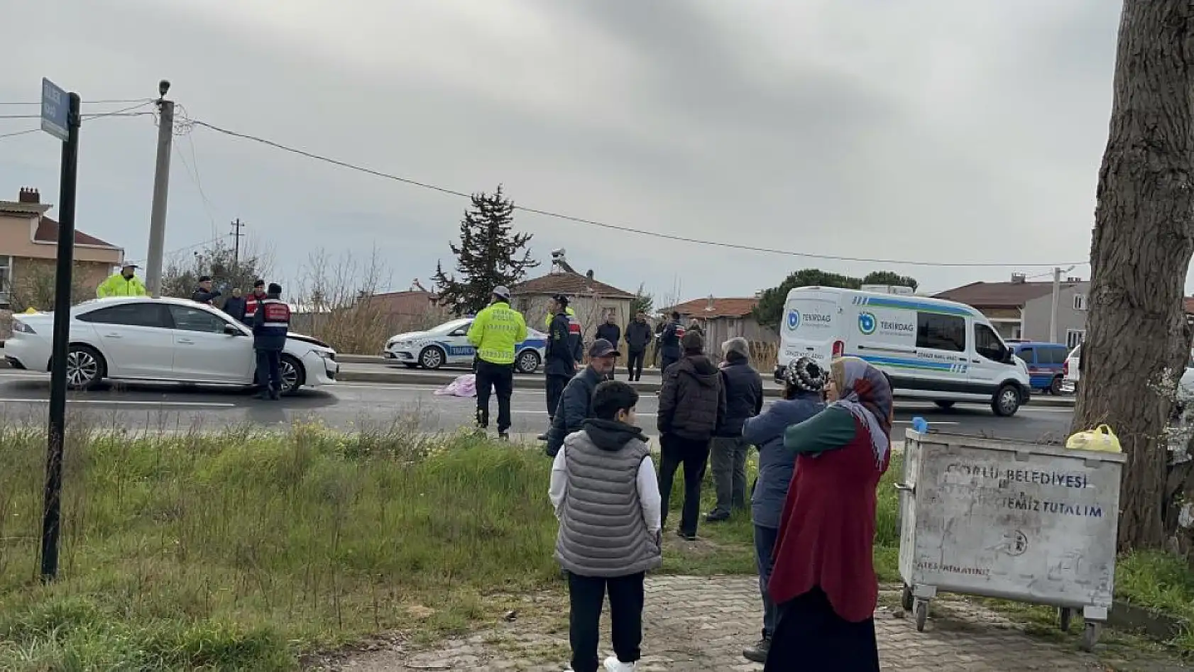 Feci kaza: Otomobilin çarptığı yaya hayatını kaybetti