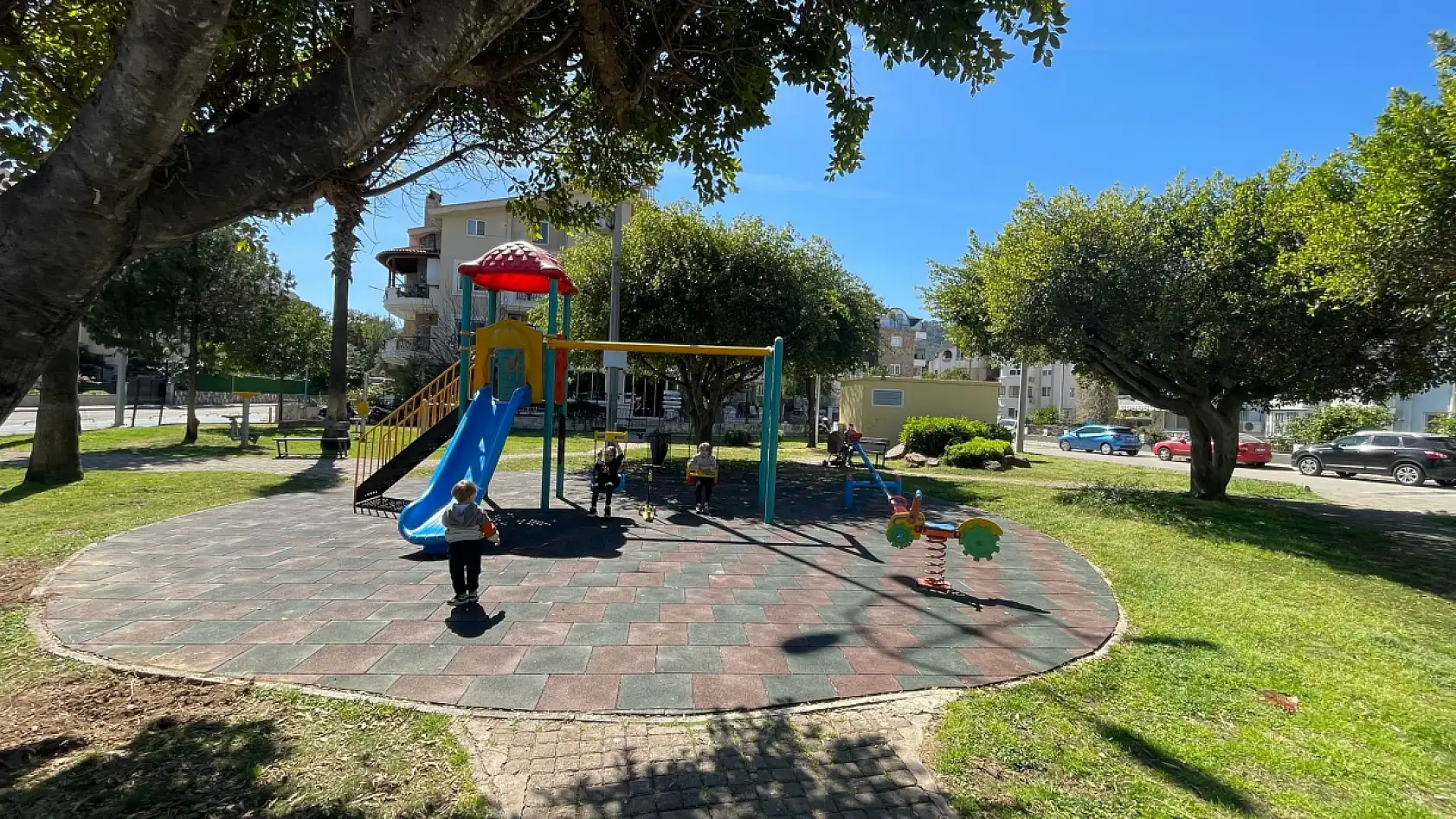 Marmaris'teki parklar yenileniyor