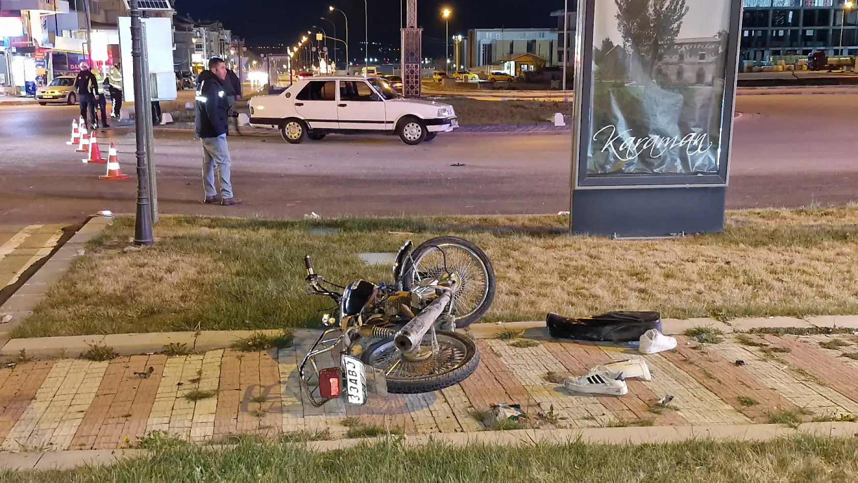 Motosikletini son sürüşü oldu! Otomobile çarpıp 15 metre ileriye savruldu: 1 ölü, 1 yaralı