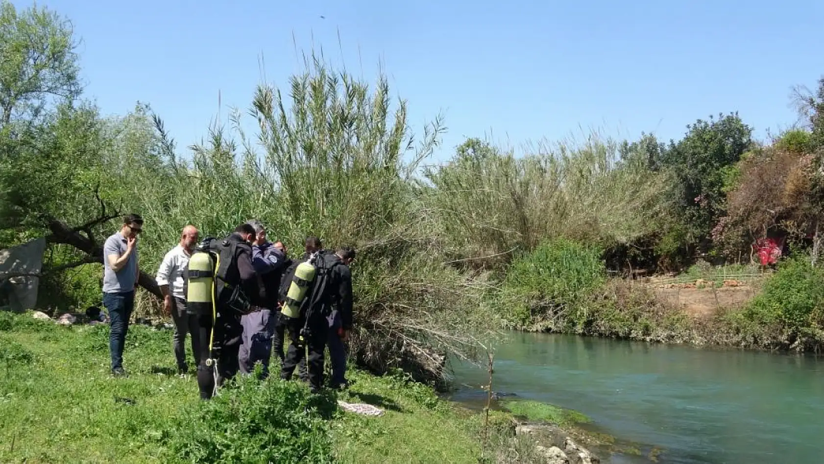 15 gündür haber alınamayan adam için dalgıçlar Düden Şelalesi'ne daldı