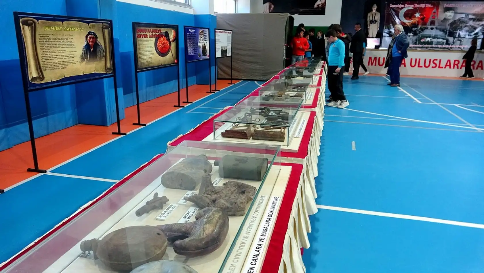 Muğla'da Çanakkale 1915 gezici müzesi ziyarete açıldı