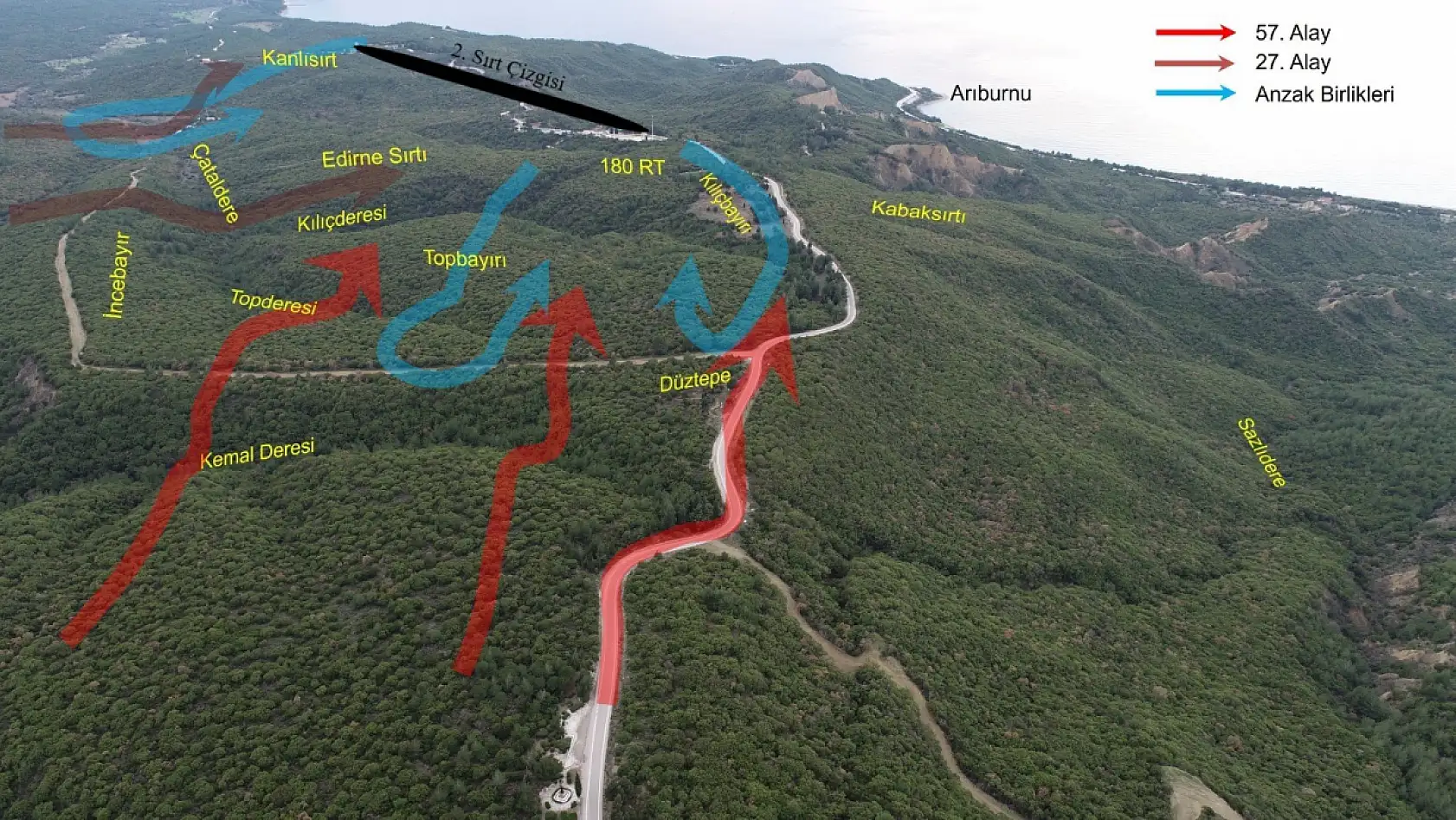 110 yıl sonra ortaya çıktı! 57. Alay'ın Anzaklara karşı yazdığı destan