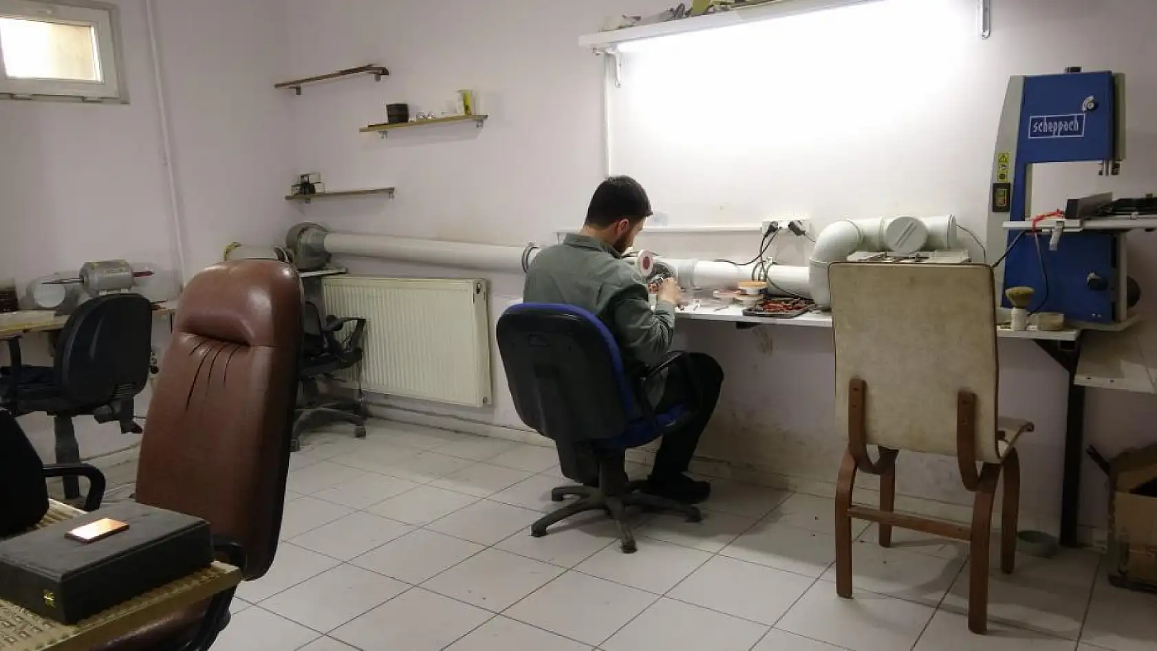 Tespih ustası 15 bin TL'ye varan eserleriyle dikkat çekiyor