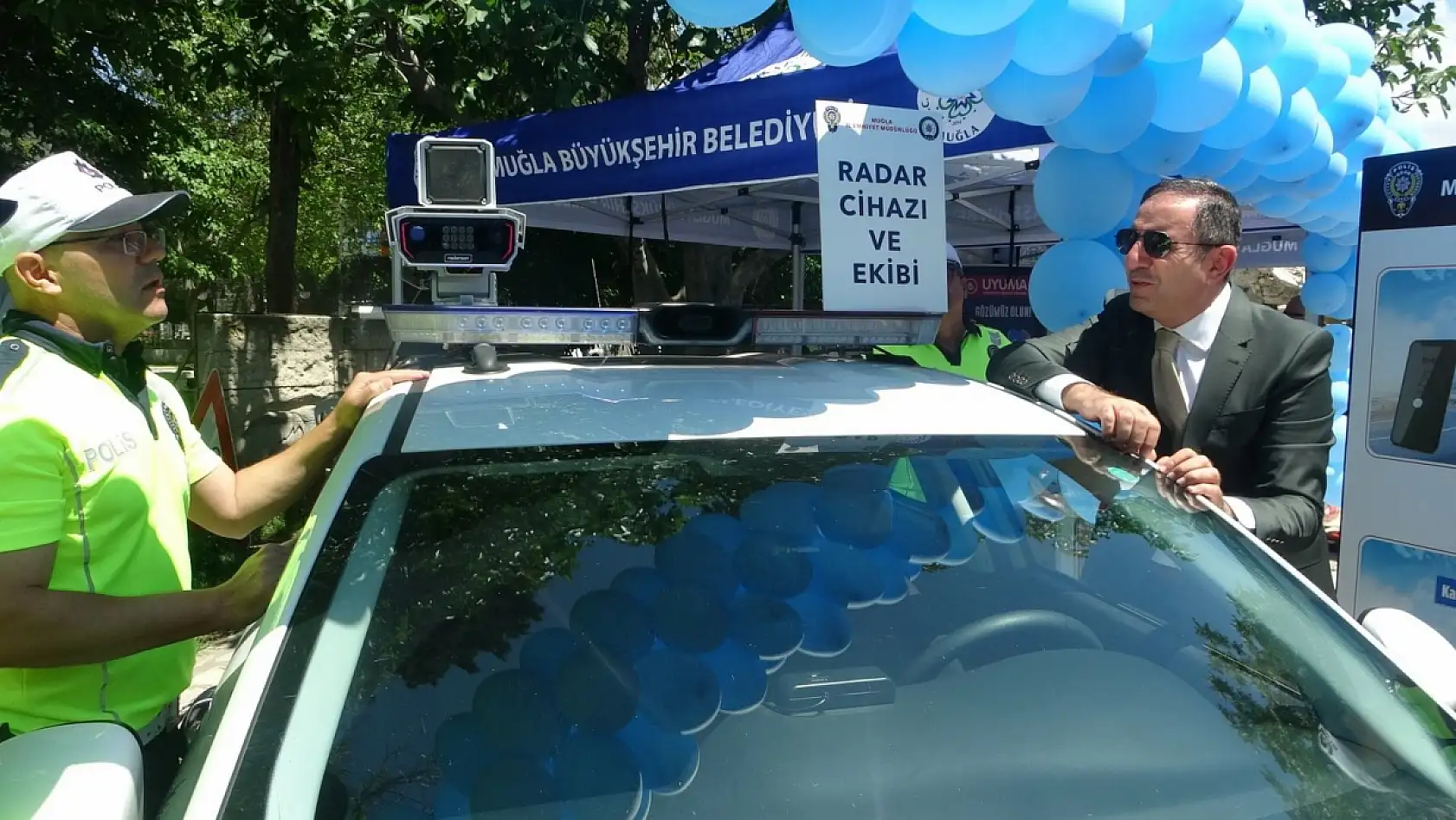 Trafik haftası kapsamında Menteşe'de farkındalık etkinliği düzenlendi