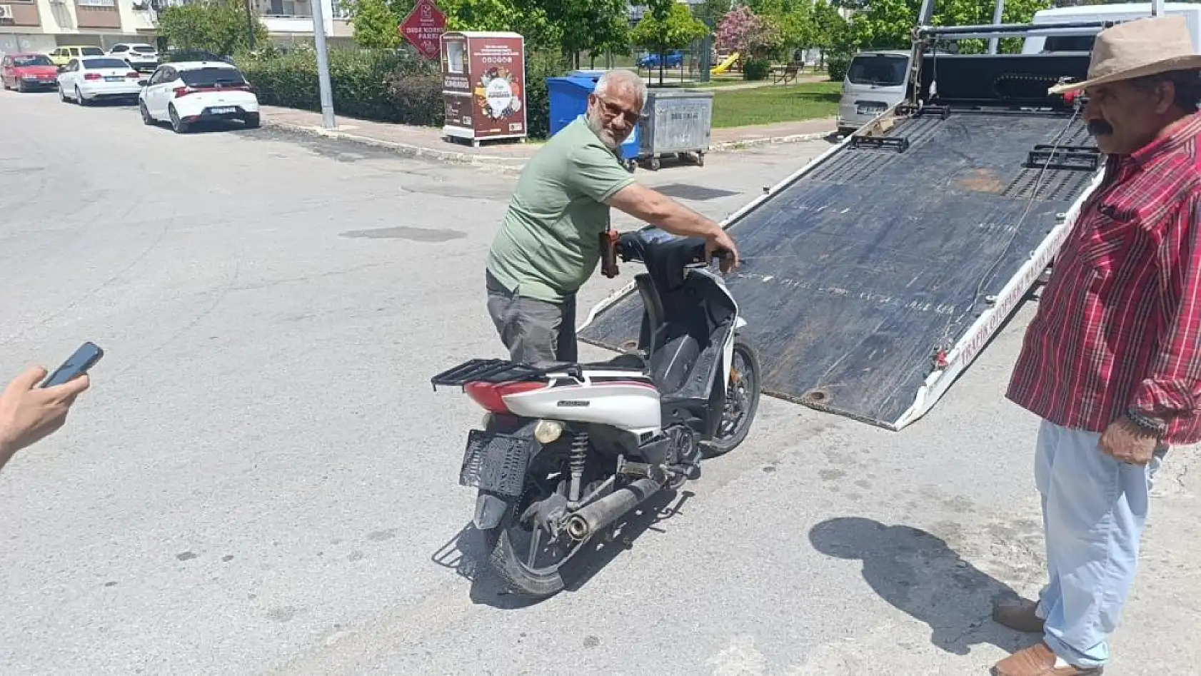 Kaza yaptığına pişman oldu: Hem yaralandı hem 60 bin lira ceza yedi