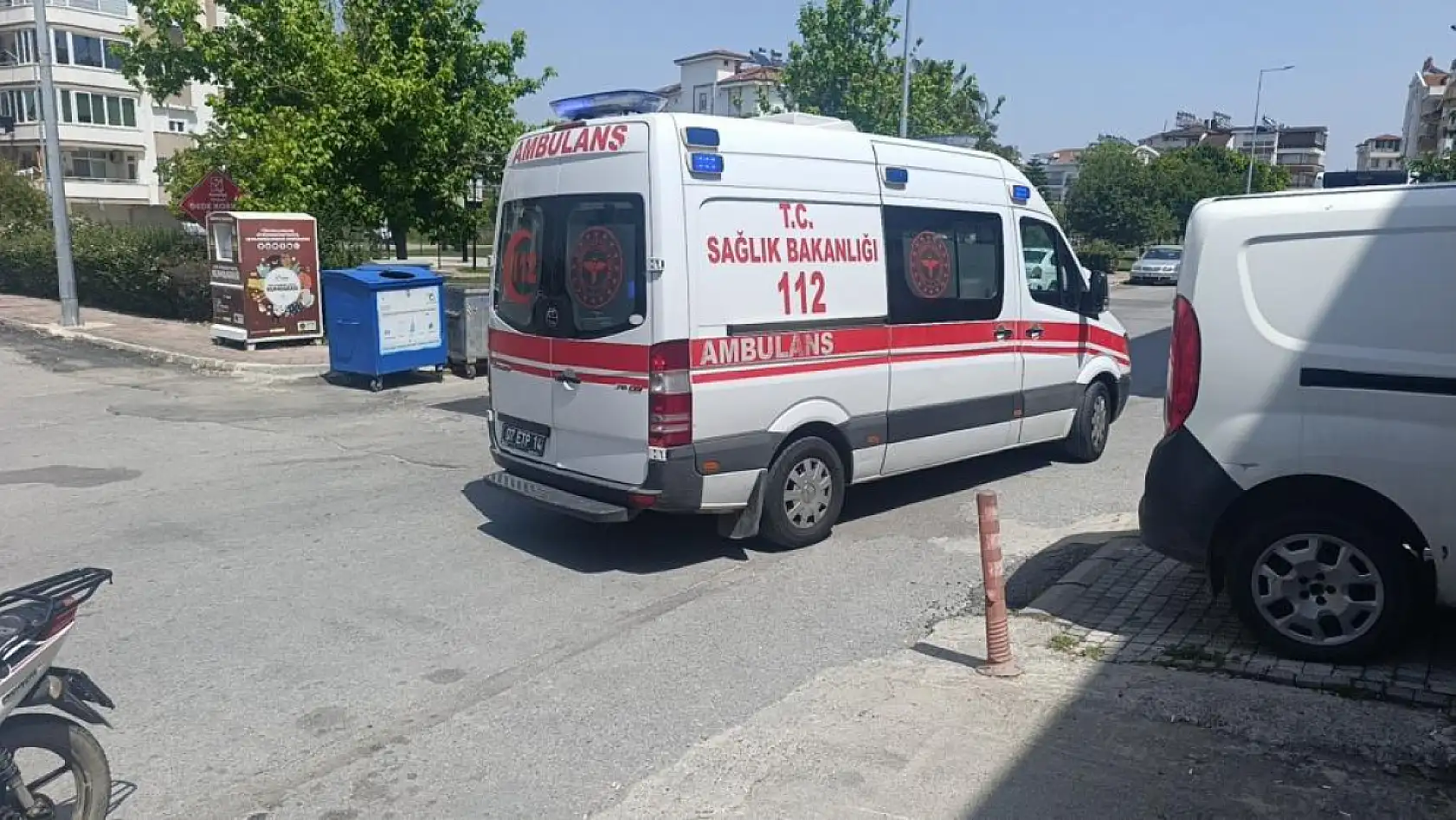 Kaza yaptığına pişman oldu: Hem yaralandı hem 60 bin lira ceza yedi