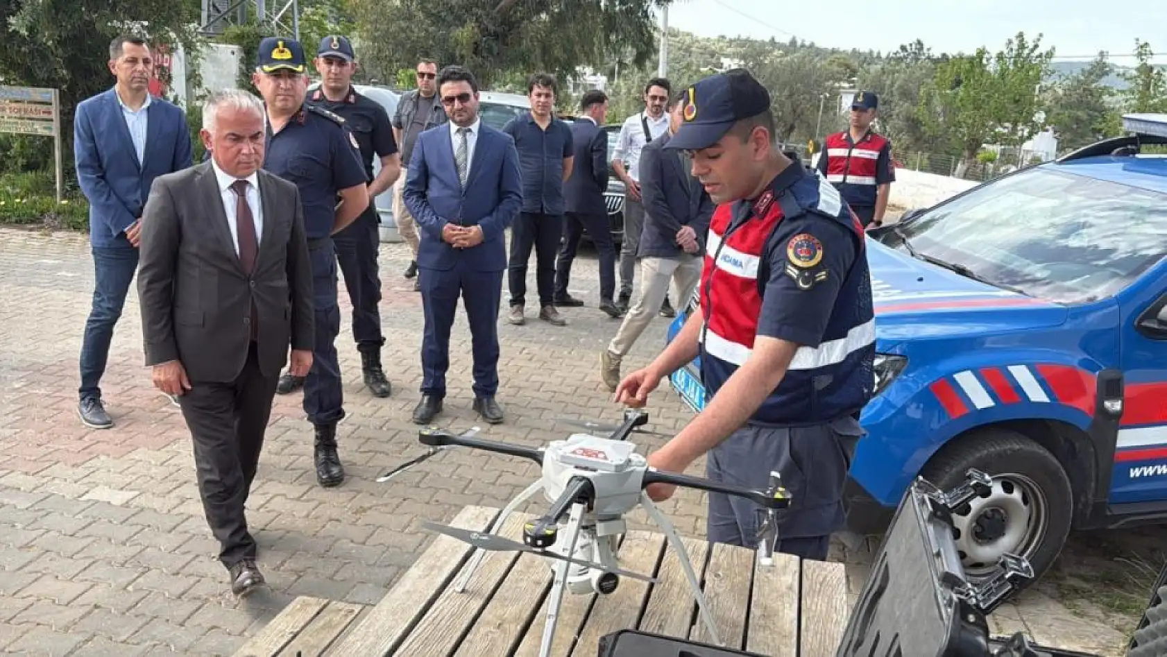 Bodrum'da ormanlara giriş yasaklandı, jandarma termal dronla kuş uçurtmuyor