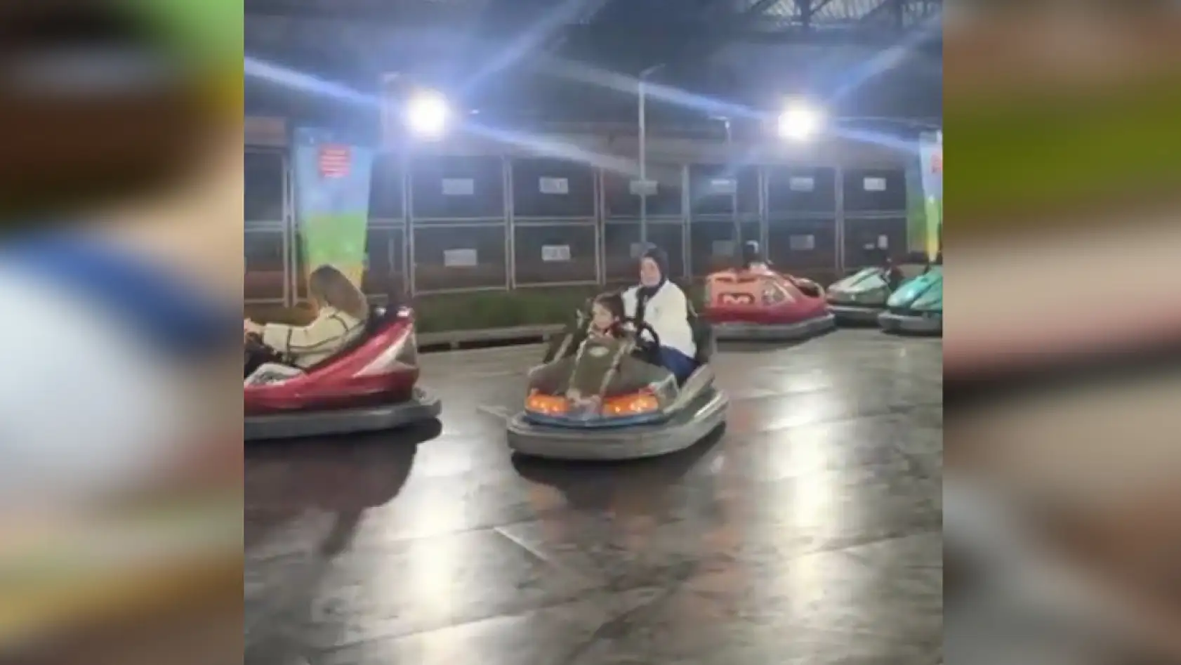 Anne ve kızı Lunapark'ta şoku yaşadılar