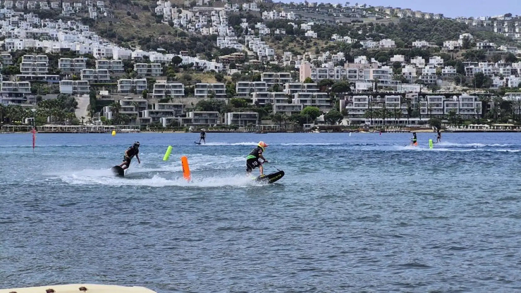 Su Jeti, Flyboard ve MotoSurf Türkiye Şampiyonası, Bodrum'da başladı