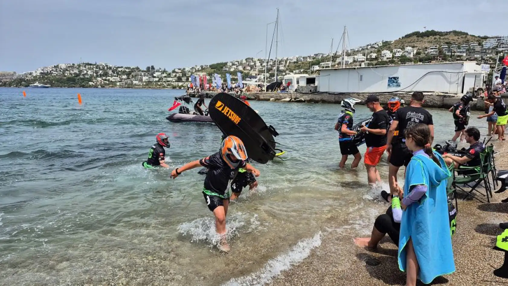 Su Jeti, Flyboard ve MotoSurf Türkiye Şampiyonası, Bodrum'da başladı