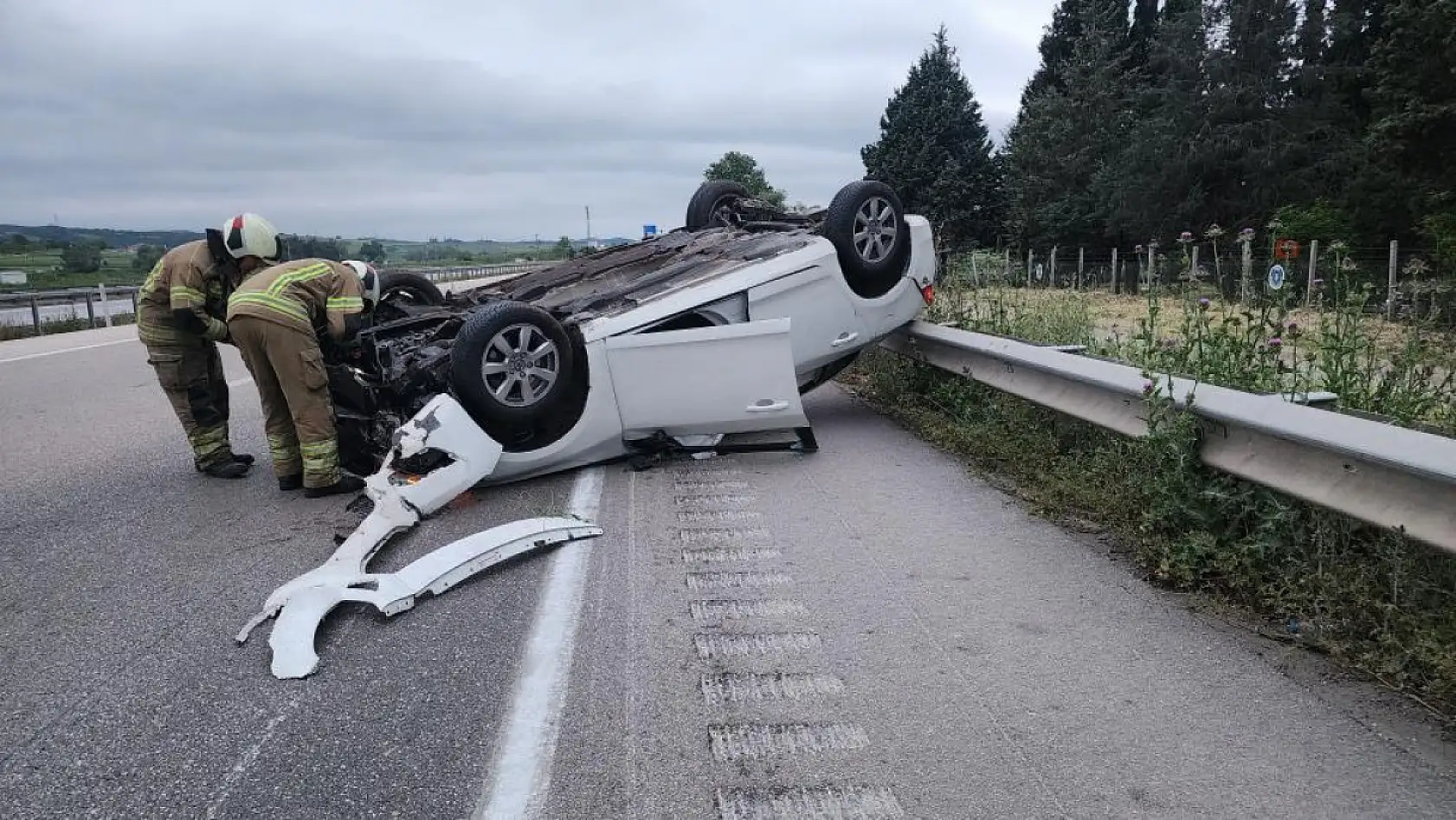 Feci trafik kazası: 3 yaralı