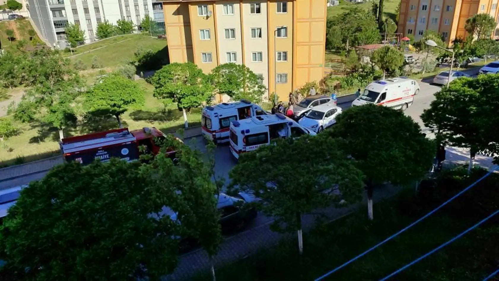 Menteşe TOKİ'de kaza: 6 yaralı