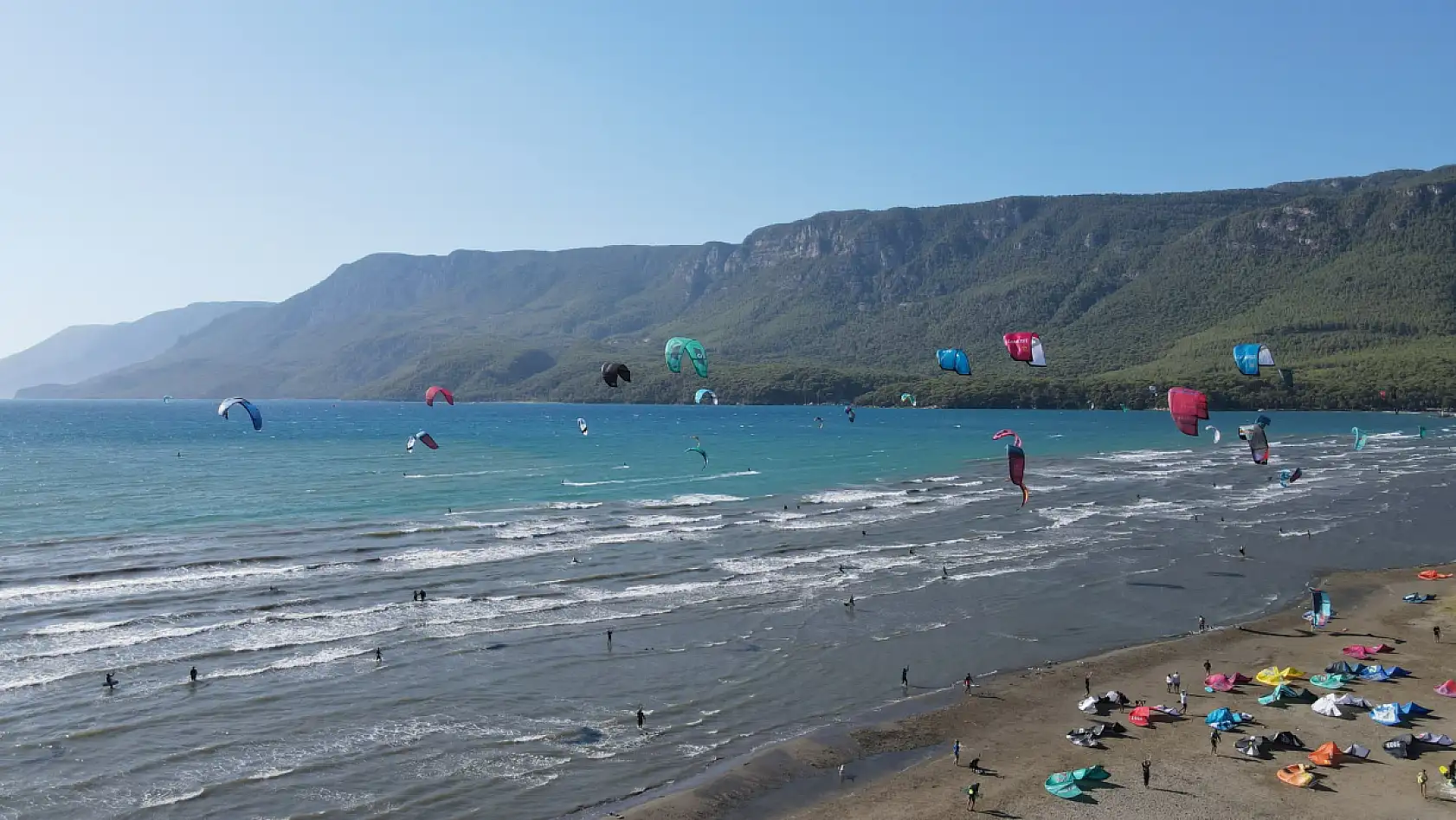 Muğla Akyaka'da 19 Mayıs coşkusu kite sörf şenliği ile kutlanacak