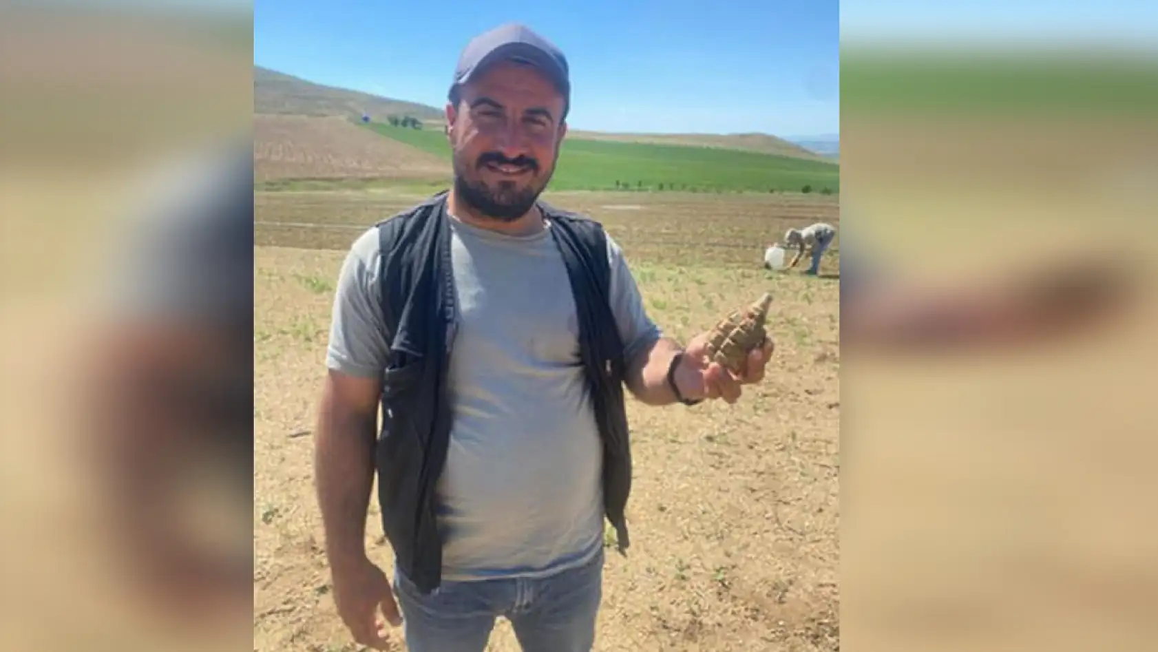 104 yıllık patlamamış el bombası bulundu