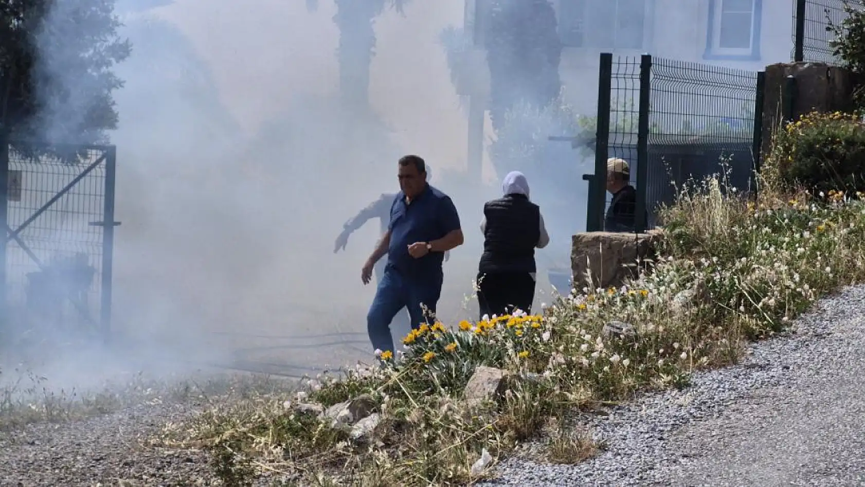 Bodrum'da otluk ve makilik alanda yangın: 5 hektar alan zarar gördü