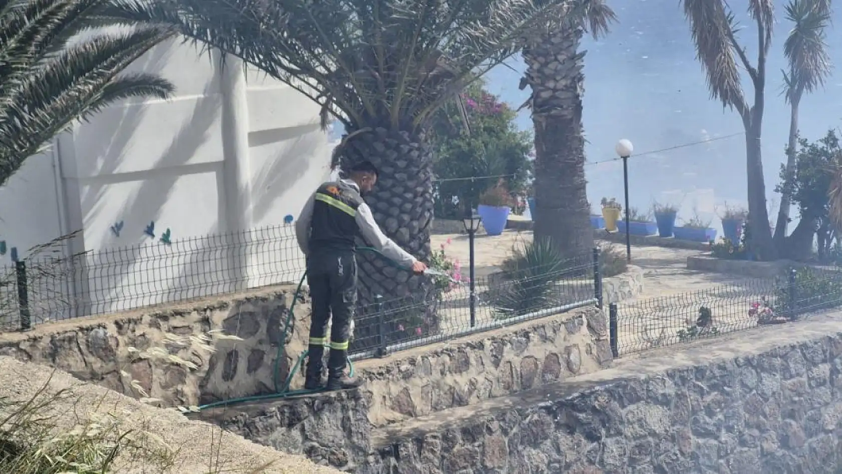 Bodrum'da otluk ve makilik alanda yangın: 5 hektar alan zarar gördü