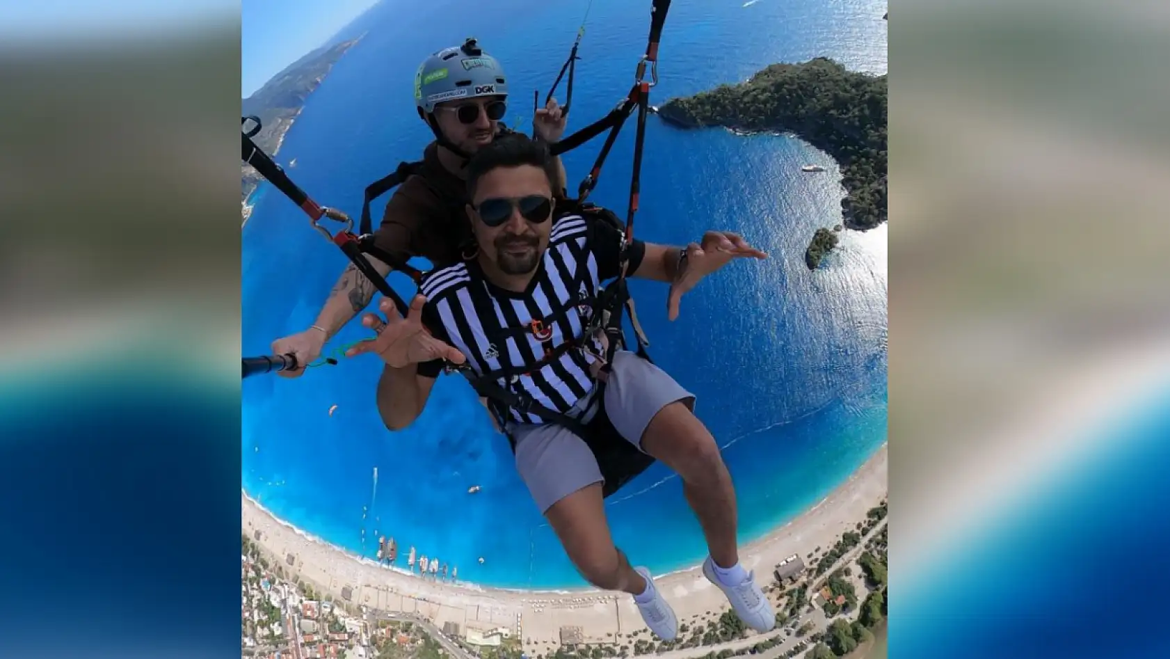 Fethiye'de 19 Mayıs coşkusu gökyüzüne taşındı