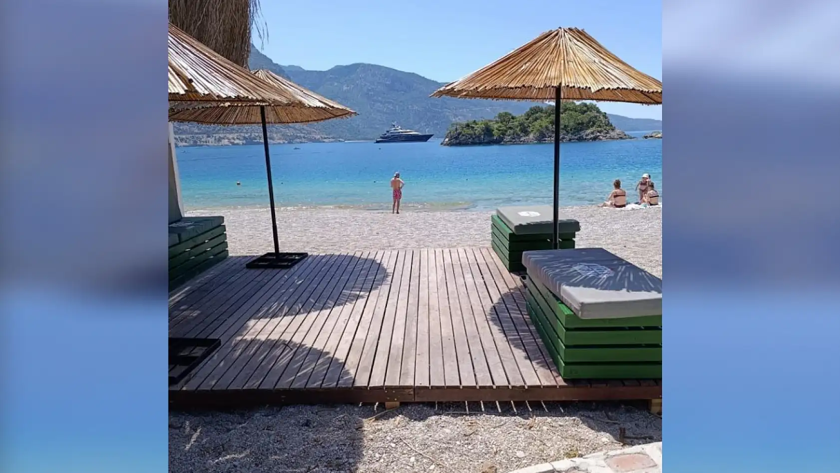 Ultra lüks yat 'Solandge' Fethiye'de