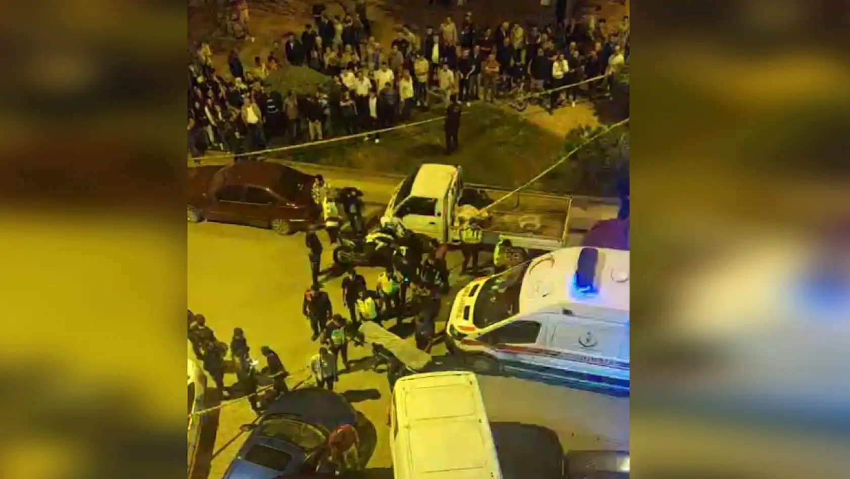 Bir ilçeyi sokağa döken cinayet