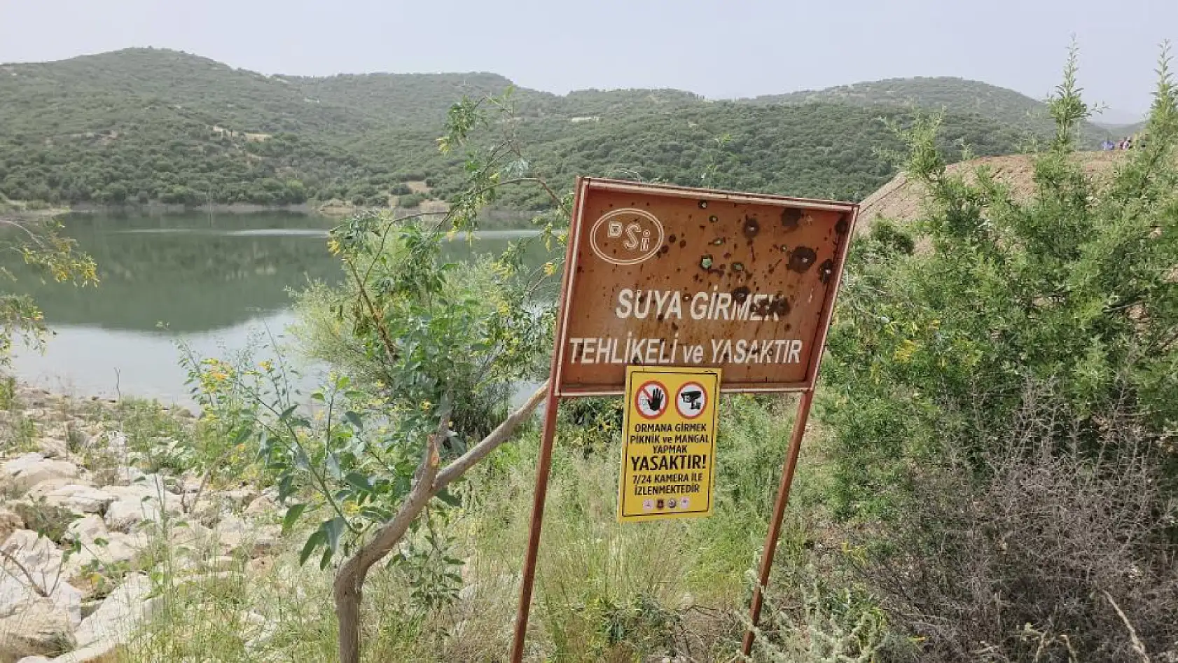 72 yaşındaki adam sulama göletinde boğuldu