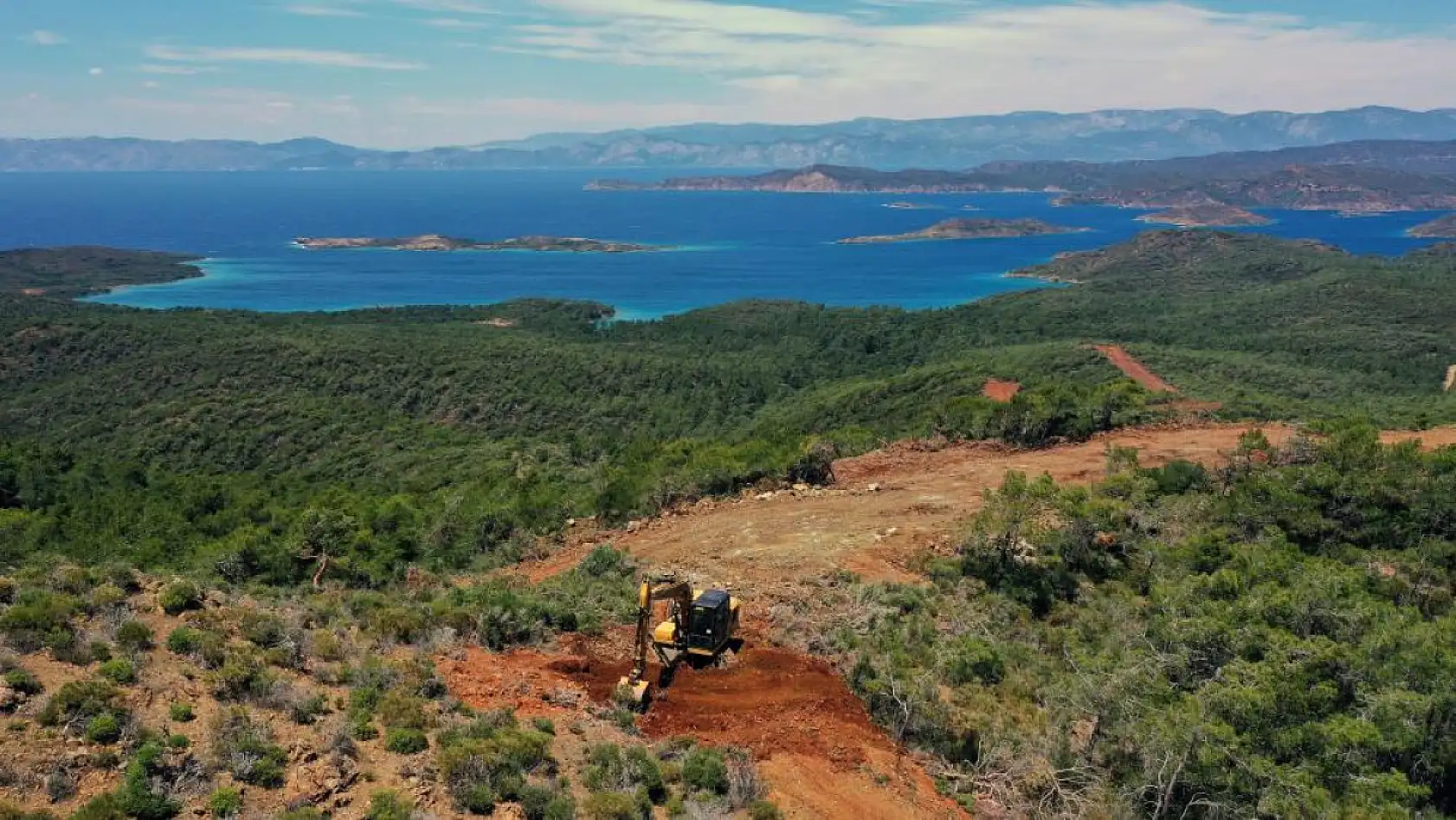 Muğla'da yangın emniyet şeridi uzunluğu bin 900 kilometreye ulaştı