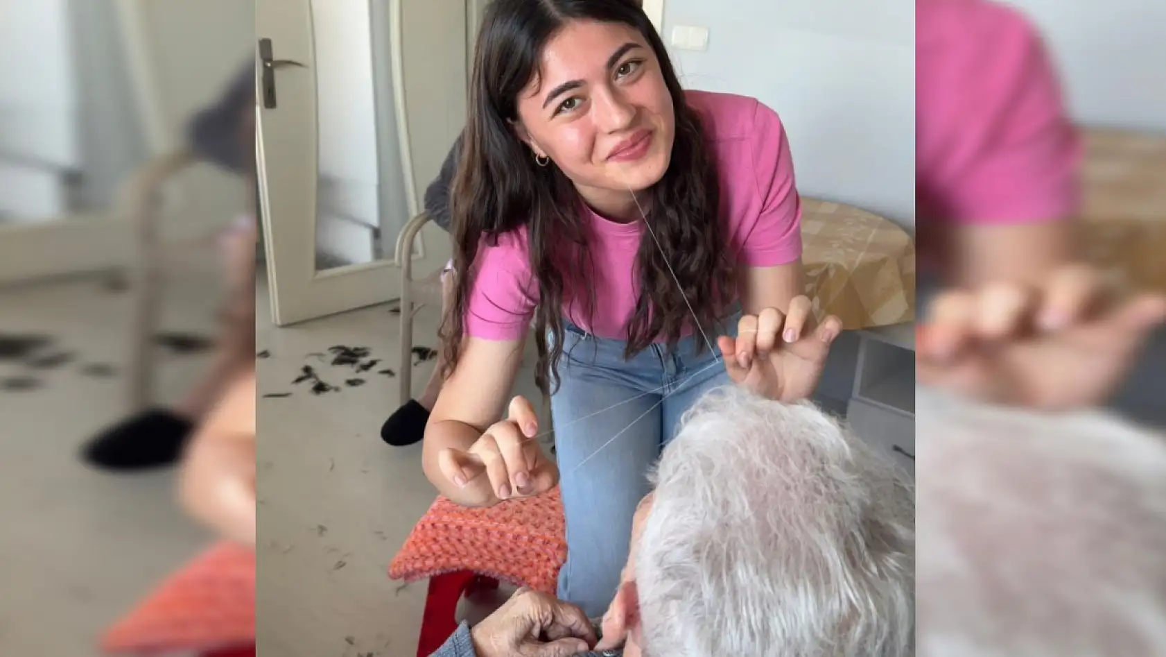 Bu ziyaret gönülleri ısıttı! Huzurevinde bayram sevinci