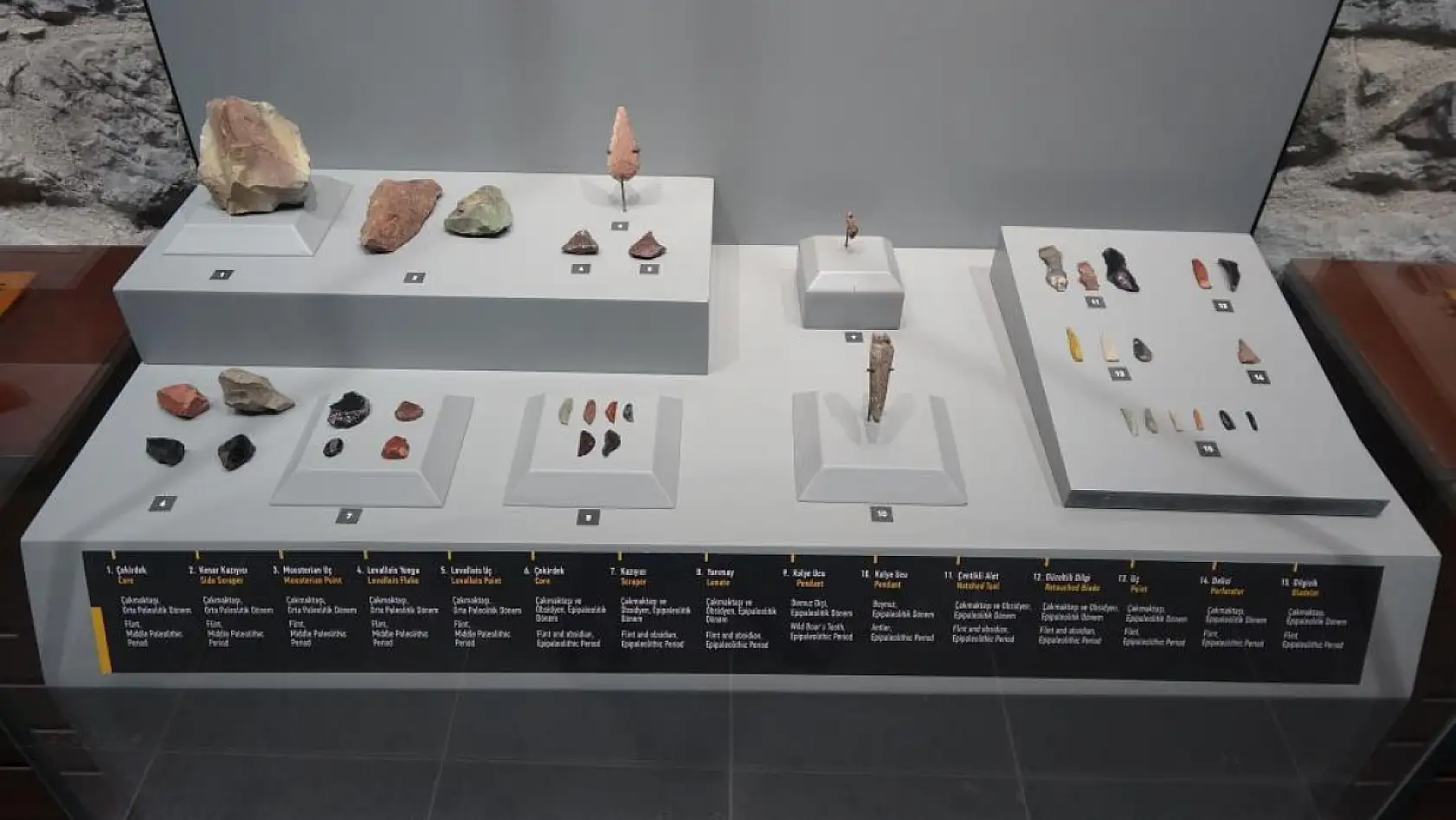 Bu müzede 10 bin yıl öncesine ait insan izleri sergileniyor