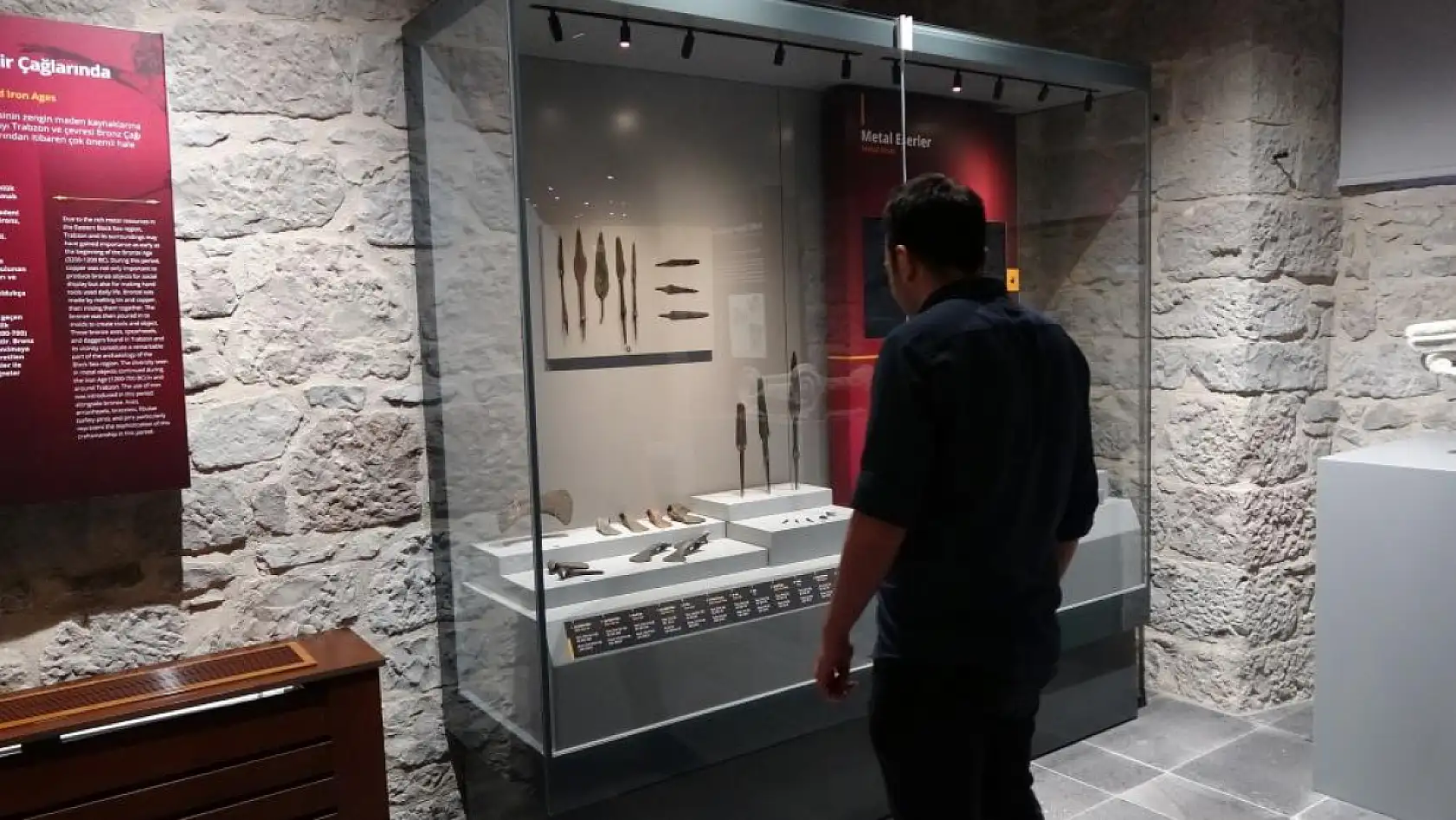 Bu müzede 10 bin yıl öncesine ait insan izleri sergileniyor