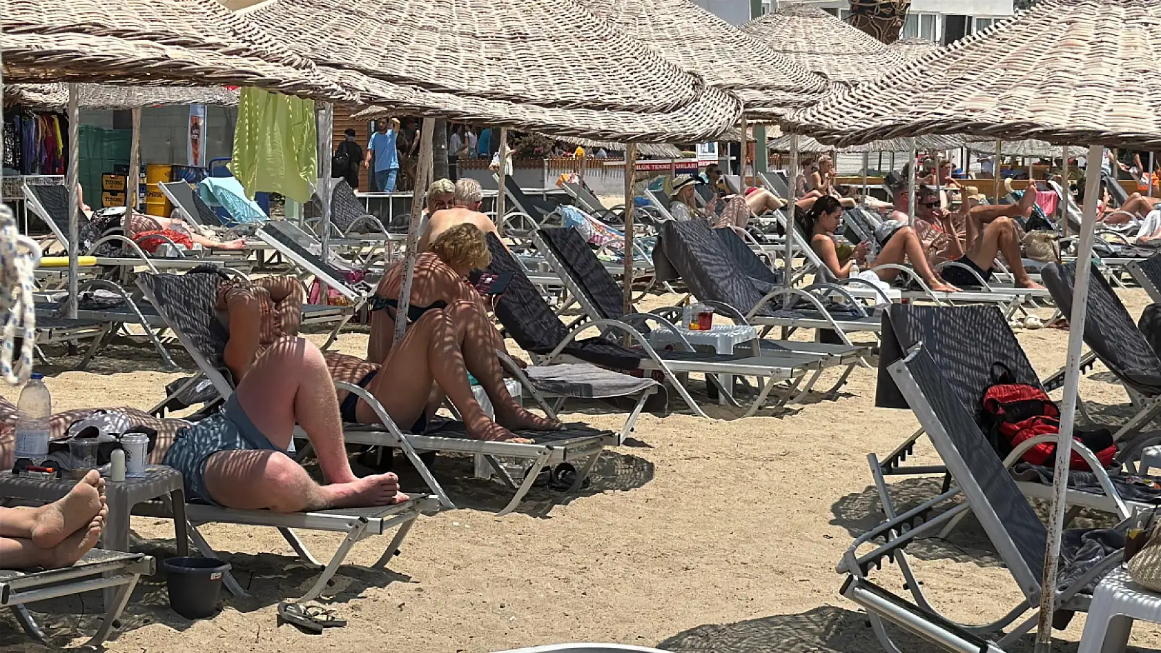 Bodrum sahillerinde 'bayram' yoğunluğu