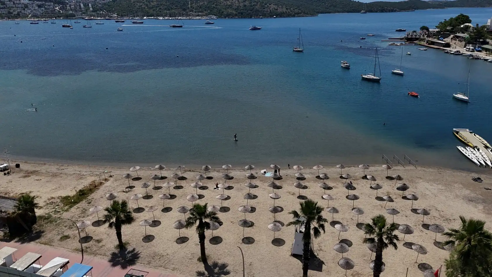 Bodrum'da halk plajları sezona hazır