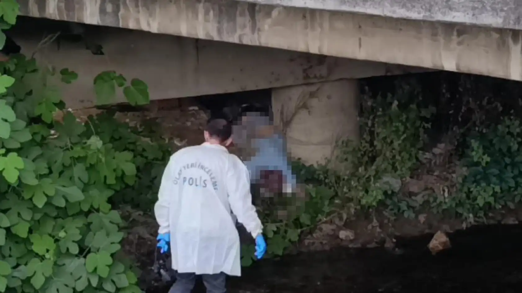 Dere yatağında erkek cesedi bulundu